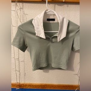 Super cropped Shein shirt!